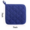 4pcs Hot Pads for Kitchen,Heat-Resistant Pot Holder Set Durable Kitchen