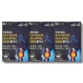 Mucopolysaccharide protein chondroitin 1200 plus 3 boxes for joint cartilage / 관절연골엔 뮤코다당단백 콘드로이친 1200플러스3박스