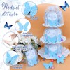 bobosufit 50 Sets Baby Shower Favors Refreshing Butterfly Soap Perfect
