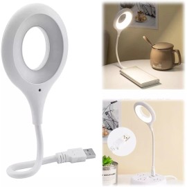 Unbranded New USB Smart Voice Control Night Light LED Dimmable Daylight Bedroom Table Lamp