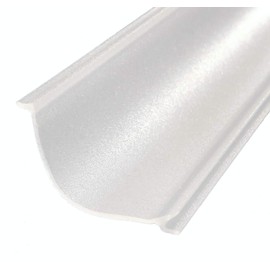 Beam Lighting Under Cabinet Light Cover Replacement | White Ribbed Acrylic Diffuser (UCEL Linkable, 24")