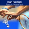 IKOPFLN 4 Stück Winddicht Badminton Sport Training Badminton Federbälle, Badminton