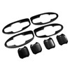 8pcs Car Door Handle Bowl Insert Plate Trim Fit for