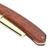 Foldable Beard Clipper Holder Wooden Handle Men Manual Beard Trimmer