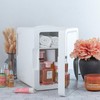 Memorex MX-FR690 6.5L Mini Beauty Lighted Mirror Fridge | Portable