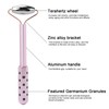 Germanium Granule Face Beauty Roller Massager Terahertz Stone Massage Tool