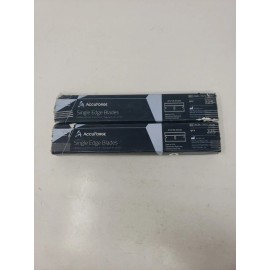 AccuForge 2 Accuforge AGBL-7025-0000 Single Edge Razor Blade Packs