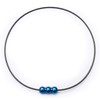 Erg EGSSN105 Synapse Necklace SPACY Gunmetal x Grand Blue