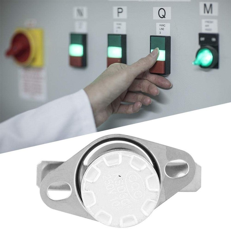 5pcs Temperature Control Switch KSD301 Switch Temperature Control Thermostat for