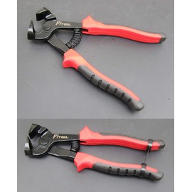 Tile Nippers, Tile Working Tool, Tile Mosaic Trimmer Nipper Cutter Pliers with Tungsten-Carbide Trimming Tips