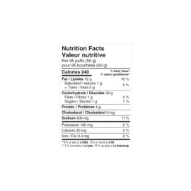 Sensible Portions Veggie Puffs, White Cheddar, 106g/3.7 oz.,