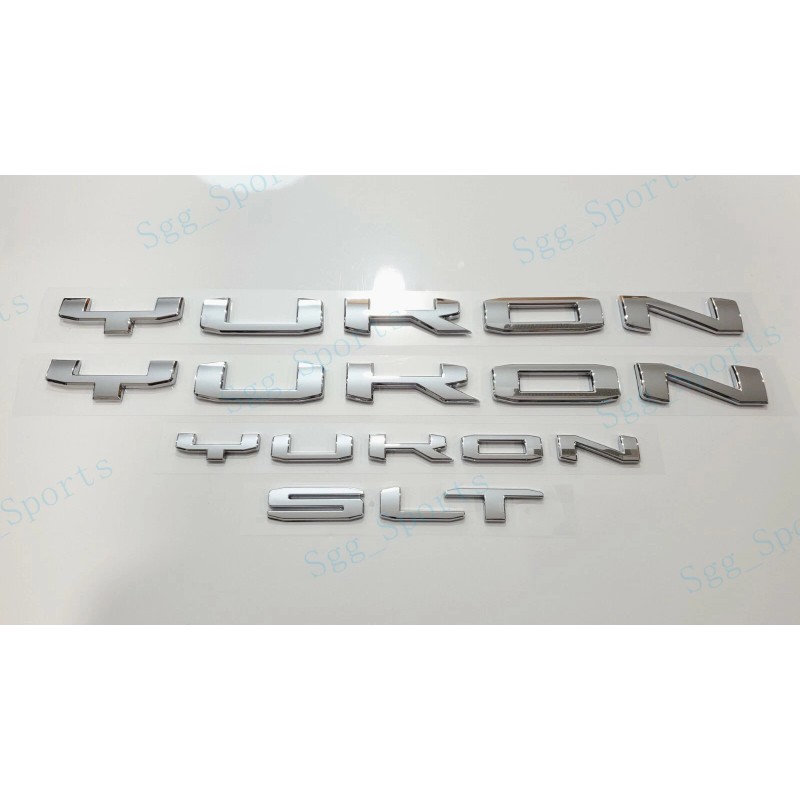 GMC 4PCS GMC 2021-2023 Yukon Yukon XL Doors Rear Chrome