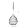 Skimmer Ladle 304 Stainless Steel Food Grade Long Handle Large