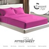 Egyptian Cotton Fitted Sheets 25cm Deep Mattress Pocket 200 Thread