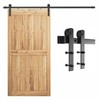 SMARTSTANDARD 7.5ft Barn Door Hardware kit, Barn Door Track, Sliding