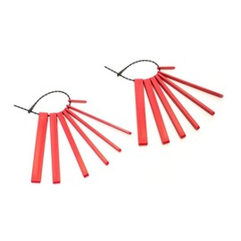 TalkTools Jaw Grading Bite Blocks (Red) - (2 Pack)