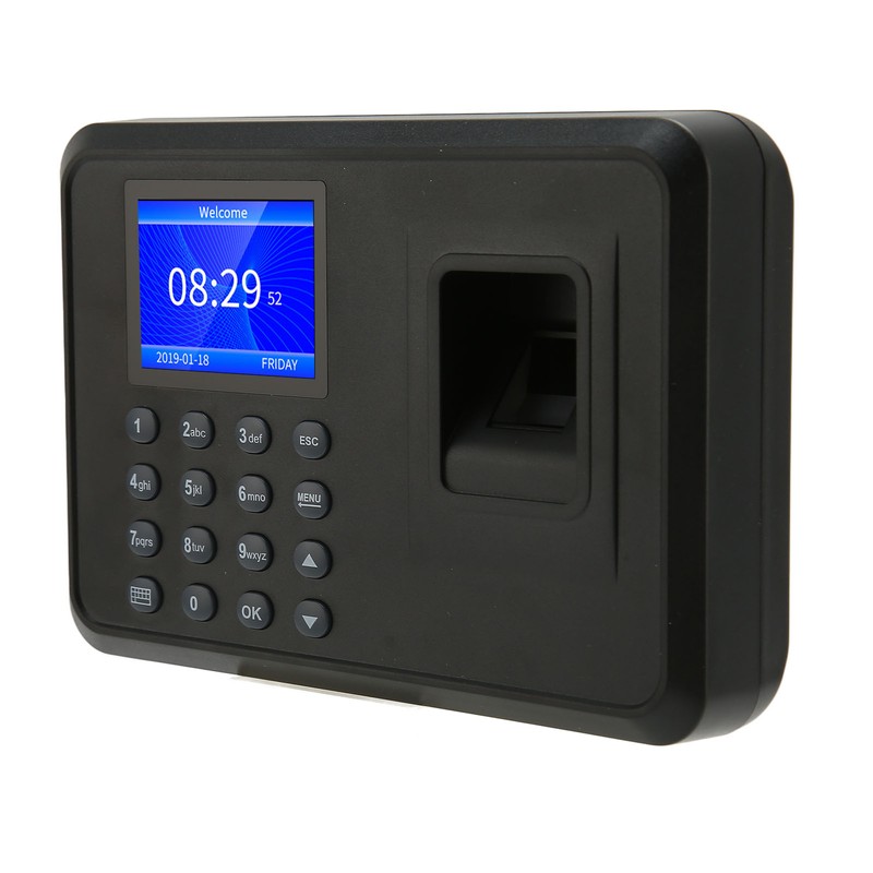 Fingerprint Attendance Machine 2.4 Inch 1000 User Capacity Name Display