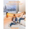 TRUSTECH 17" Space Heater, 1500W PTC Electric Heater for Indoor