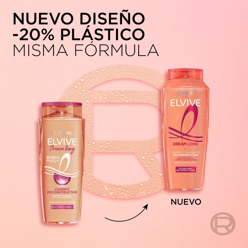 L'Oréal Paris Elvive Dream Long Shampoo, 380 ml