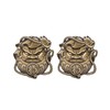 Felimoa 3D Emblem Daruma Car Sticker Decoration Scratches Covering Set