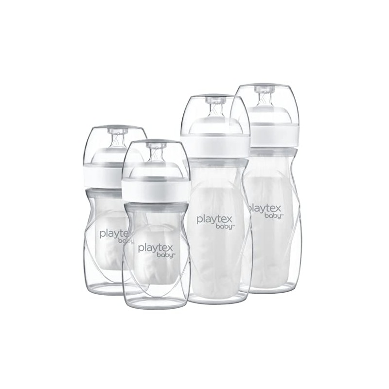Playtex Set Drop Ins con 2 Biberones 4 Oz, 2