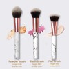 Makeup Brush Set 10pcs, 5 Large Makeup Brushes 5 Small