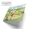 Hunts England - Get Well Golfing Card - Golf Birthday