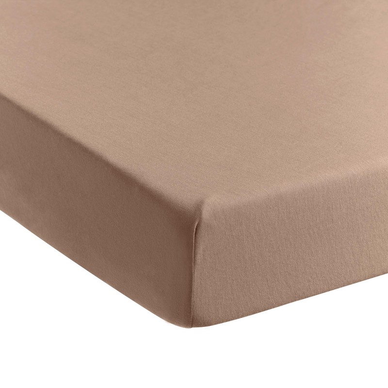LÄSSIG Children's Fitted Sheet for Cot Bed Made of Single