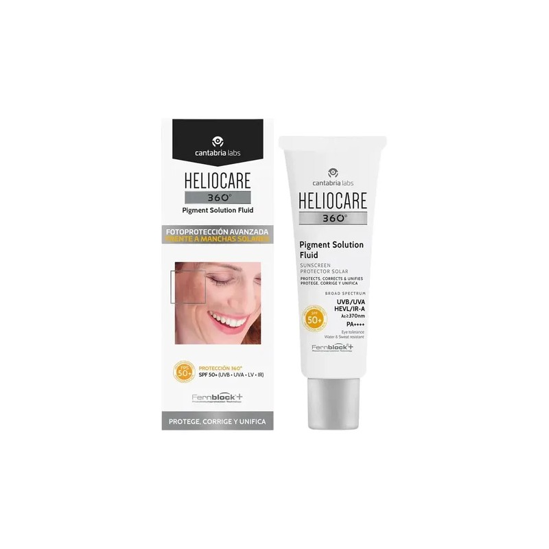 Heliocare 360° Pigment Solution Fluid 50ml - Cantabria Labs