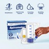 Incentive Spirometer, Breathing Exercise Device for Lungs, 5000ml Capacity for