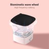 Portable Mini Washing Machine – Foldable 11L Washer for Dorms,
