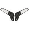 2pcs Motorcycle Wind Wing Mirror Multi Angle Adjustable Rotating Rear