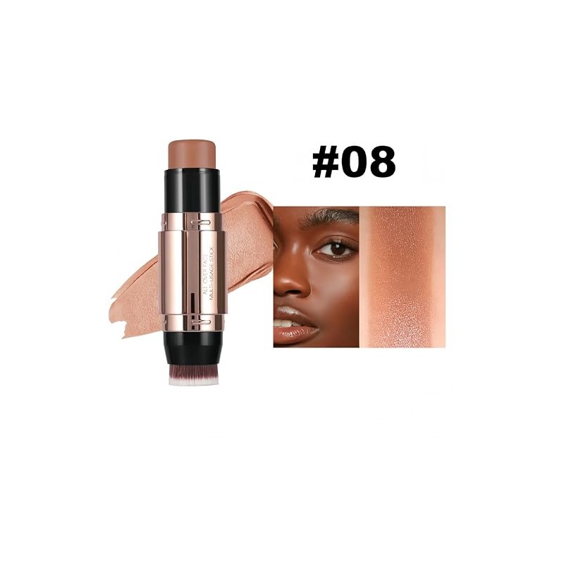 Contour Stick - Lápiz de maquillaje con brocha para modelar