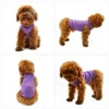 Lovelonglong 2019 Summer Pet Clothing, Dog Clothes Blank T-Shirts Ribbed