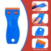 Cleaning Scraper Tool Non Scratch, 1Pcs Plastic Scraper with 20