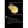 Brushed Gold Pop Up Bathroom Sink Drain with Overflow,Bathroom Vessel