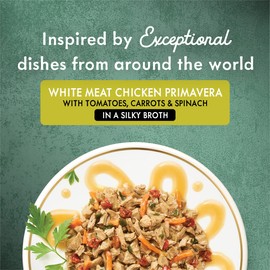 Purina Fancy Feast Medleys White Meat Chicken Primavera With Tomatoes, Carrots and Spinach in a Silky Broth - (Pack of 24) 3 oz. Cans