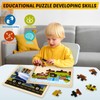 Wooden Vehicle Puzzles for Kids Age 3 4 5 Year