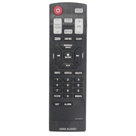 New Remote Control AKB73655761 for LG Portable Mini Hi-Fi System OM5541 OM5541FB OM5542