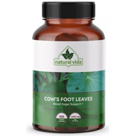 Natural VIda 2 Cow's Foot (Pata de Vaca) Glucose Support - 1500mg - 200 Veggie Capsules