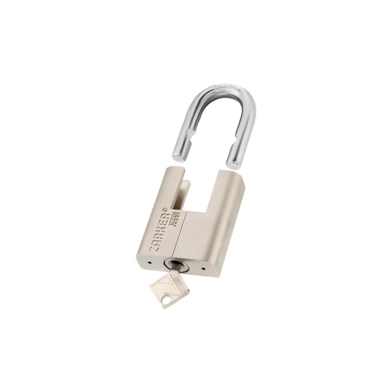Zarker J55S keyed Alike Padlocks, Heavy Duty Stainless Steel Shackle