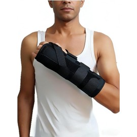 Forearm and Wrist Support Splint Brace Forearm Immobilizer Brace Wrist Splint (Right hand)