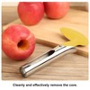 Apple Corer, Apple Corer Remover with ABS Handle and Serrated