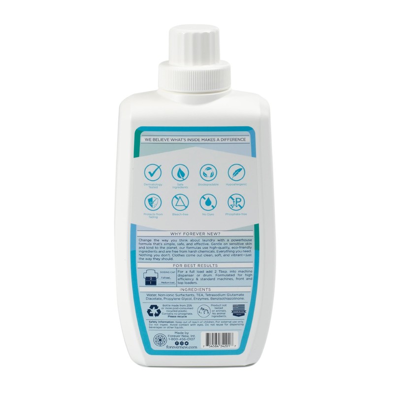 Everyday Liquid Laundry Detergent | Fragrance Free | Hypoallergenic |