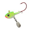 NORTHLAND TACKLE Thumper JIG / 2" / 3/8 OZ/Glow Rainbow