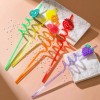 A. 50개 빨대 스프링 스트로우 [D. 딸기 5개] 50 Straws