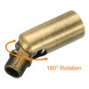 Tiardey 6 Pieces Tilted Ceiling Light Adapter 180 Degree M10