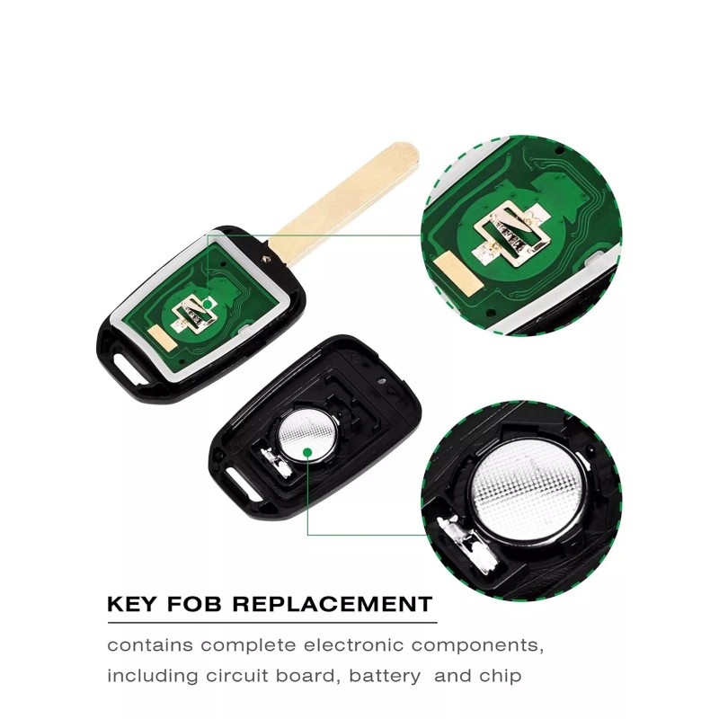2Extreme 2 Key Honda Accord LSX ,LX Sport 2013-2015 MLBHLIK6-1T