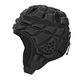 Soft Shell Football Rugby Headguard Foam Cotton Head Protective Soft Padded Headgear Soccer No Bump Cap for Kids Youth