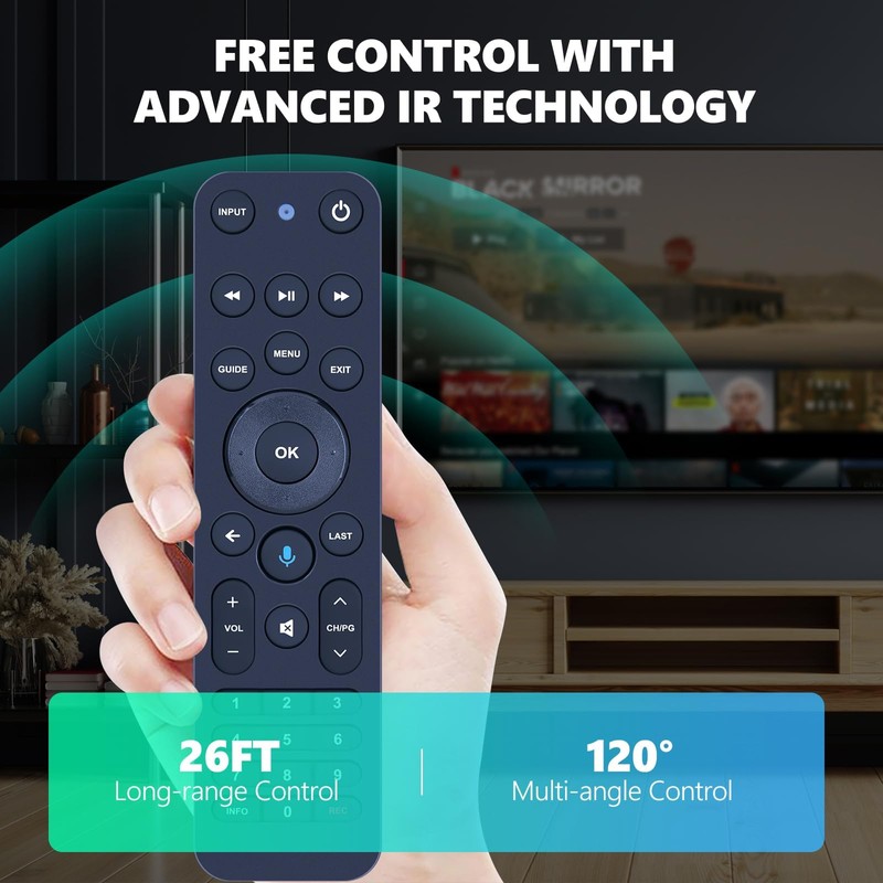 PZL Replacement for Verizon FiOS TV One Voice Remote Control